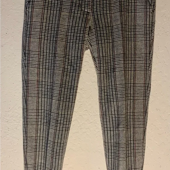 J. Crew Skimmer Vintage Plaid Pants City Fit Wool Blend Size 0 - Picture 4 of 9